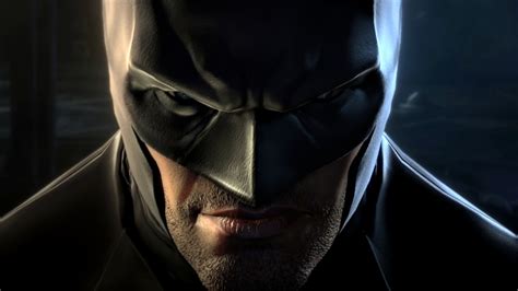 Batman Arkham Origins Bruce Wayne Dons The Batsuit In The Batcave
