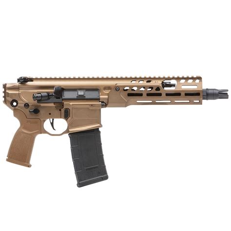 Sig Sauer Mcx Spear Lt 300 Blackout 9 15 Bbl Coyote Brown Pistol W