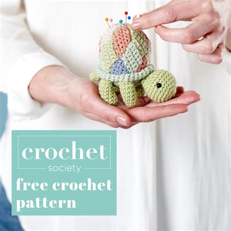 Free Crochet Tortoise Pin Cushion Pattern Crochet Society