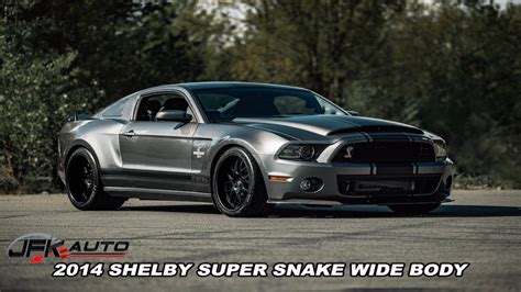 Widebody 2014 Shelby GT500 Super Snake Mustang Specs