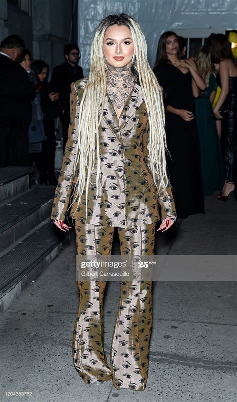 Singer Songwriter Zhavia Ward Is Seen Arriving To The 2020 Amfar New