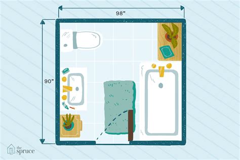 Renovating bathroom, has one window in the middle one of the walls which is where we are thinking of putting the vanities. 15 Free Bathroom Floor Plans You Can Use