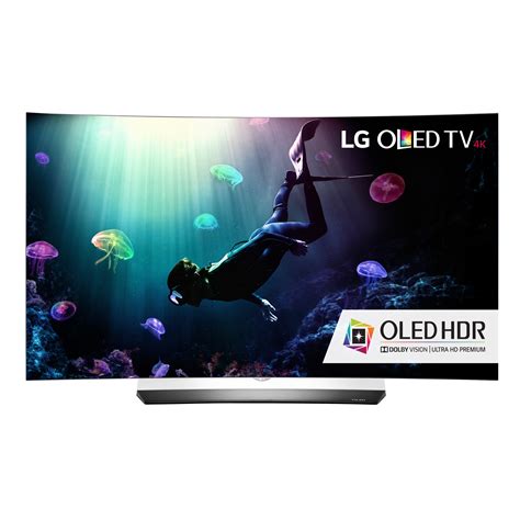 As entertaining as they are fashionable, tvs are the focal point of the room and can deliver a sleek, clean style to any setting. LG OLED55C6P 55" Curved 4K OLED, 3D Smart TV w/ webOS 3.0