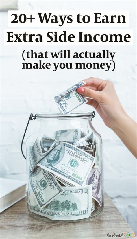 20 ways to earn extra side income that will actually make you money learn in color