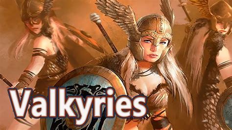 The Valkyries Norse Mythology Mythology Dictionary See U In History