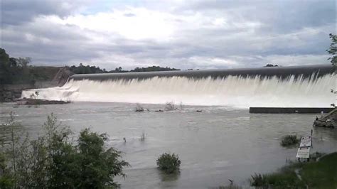 Lookout Dam Flooding May 8 2013 From The Road Youtube