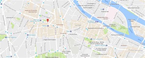 Boulevard Saint Germain Map Map Of Boulevard Saint Germain France