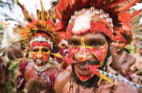 Festival Goroka Show Circuit Papouasie Nouvelle Guinée Pacifique