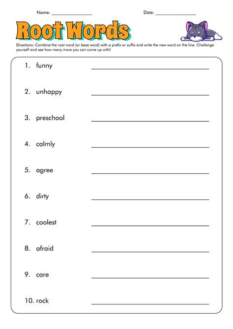 Word With Prefix Suffix And Root Suffix Activities Suffixes Worksheets Hot Sex Picture