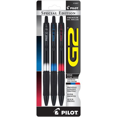 Buy Pilot G2 Special Edition Premium Gel Roller Pens Fine Point 07