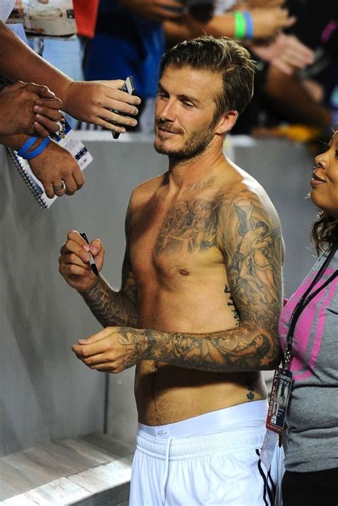 Hot Guys David Beckham Sexy Shirtless This Week