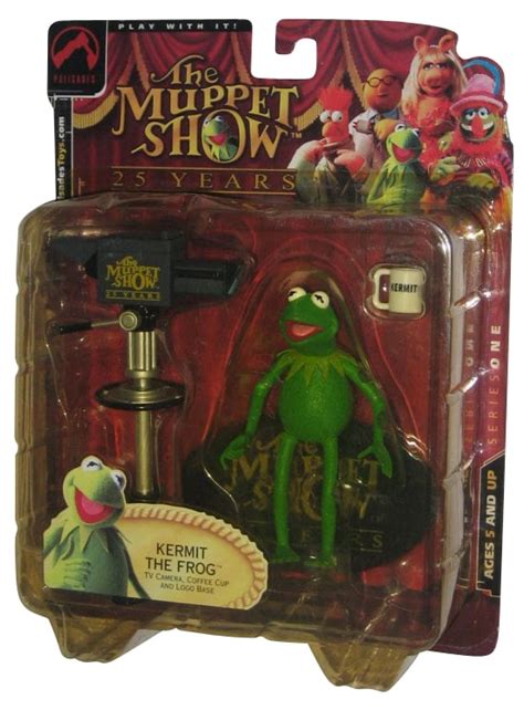 The Muppet Show Series 1 Kermit Frog Palisades Toys Action Figure W Tv
