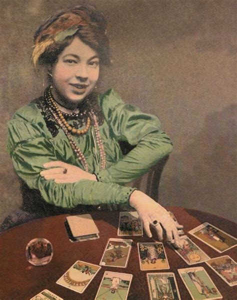 Pamela Colman Smith Tarot Vintage Fortune Teller Colman