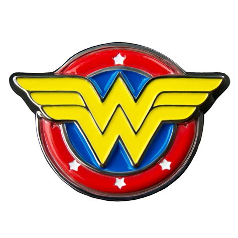 Wonder Woman Logo Lapel Pin