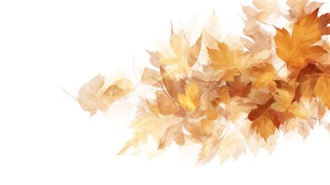 Autumn Leaves Background 22917477 Png