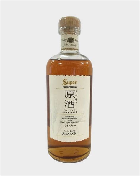 Super Nikka Whisky Vatted Pure Malt No Box Japanese Whisky Dekantā