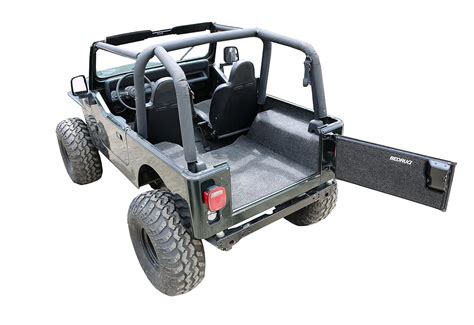 Bedrug Jeep Kit Includes Tailgate And Cargo Liner Bedrug Brcj76r Fits 76