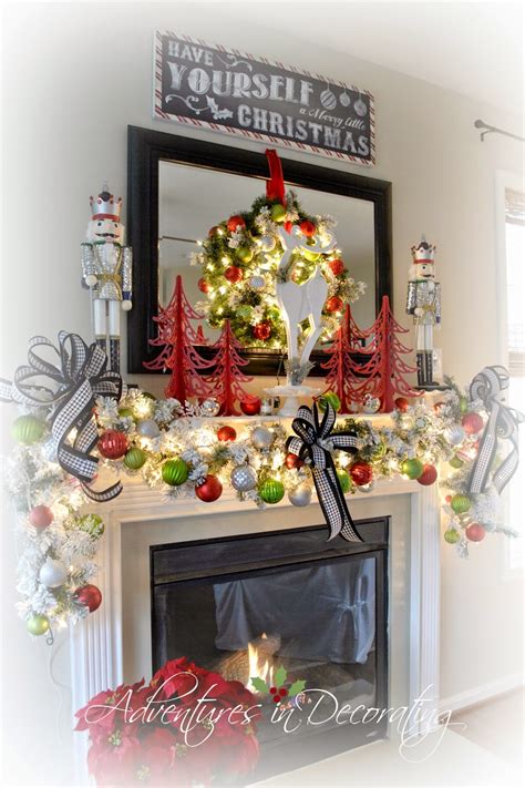 You can always call your local police department to find out the laws in your area, but to be on the safe side, only decorate for events where you'll take the decorations off afterward. Adventures in Decorating: Our 2014 Christmas Mantel and ...