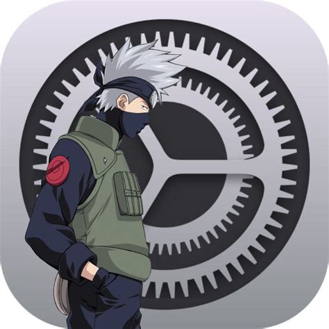 The favicon doesn't display here as i had originally thought. settings app icon kakashi in 2020 | App icon, Android app ...