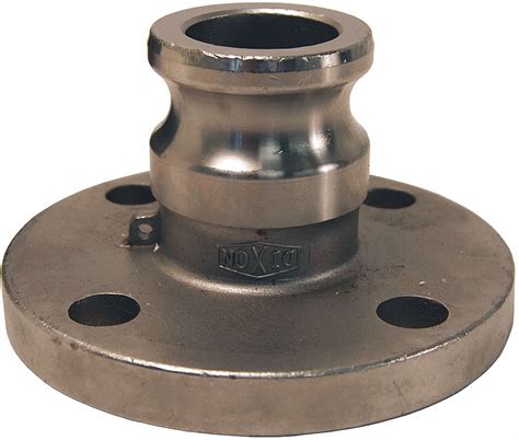 Dixon Stainless Steel Flange Adapter Coupling Type Al Male Adapter X 150 Lb Flange Connection