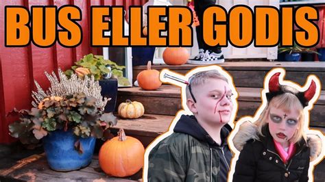 Nu Går Vi Bus Eller Godis Halloweenvideo Youtube