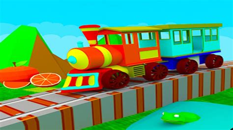 Baby Learn Colors Learning Colors Games 3d Train For Kids Educational