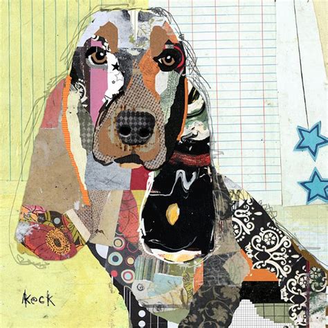10 Dog Obsessed Artists Who Make Gorgeous Pup Art Basset Hound Art