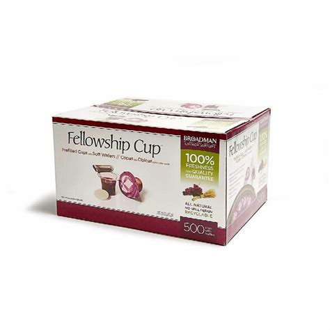 Broadman Church Supplies Pre Filled Communion Fellowship Cup Juice And