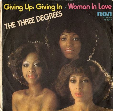The Three Degrees Giving Up Giving In Woman In Love 1978 Vinyl