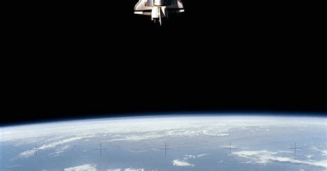 Space Shuttle Challenger In Orbit The Planetary Society