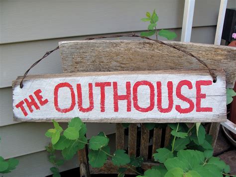 Dragonfly Swamp Outhouse Sign
