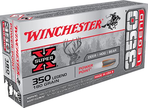 Winchester Introduces The 350 Legend A Modern Straight Walled