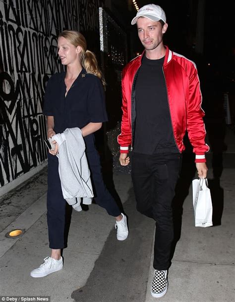 patrick schwarzenegger and girlfriend abby champion stop by craig s daily mail online