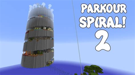 Minecraft Parkour Spiral Capitulo 2 Youtube