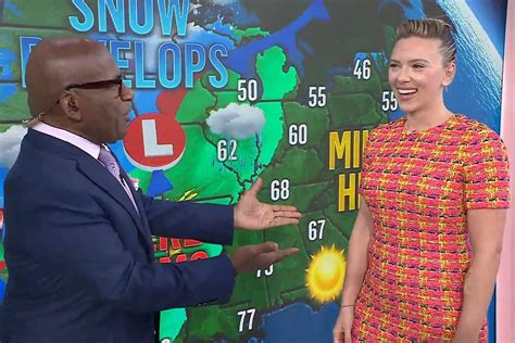 Scarlett Johansson Joins Al Roker For The Weather Report On Today Again — Watch Trendradars