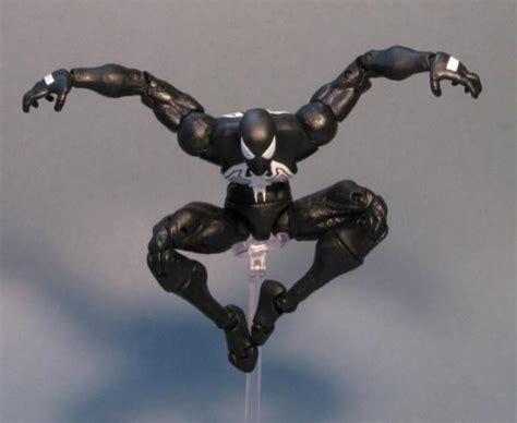 Black Costume Spider Man Custom Action Figure Custom Action Figures