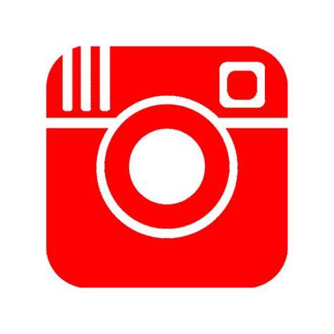 Red Instagram Icon At Collection Of Red Instagram