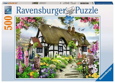 Ravensburger Puzzle 14709 500 Verträumtes Cottage