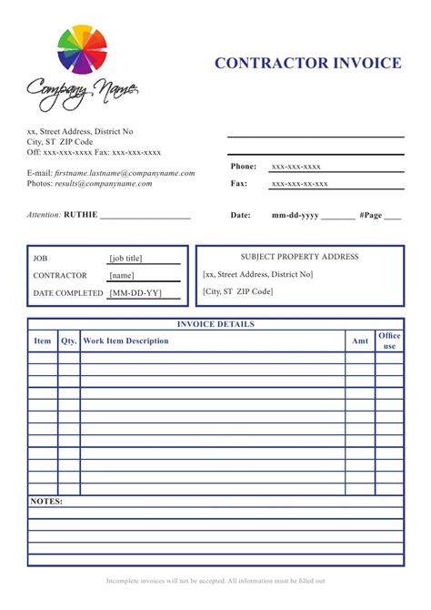Quotation Invoice Template