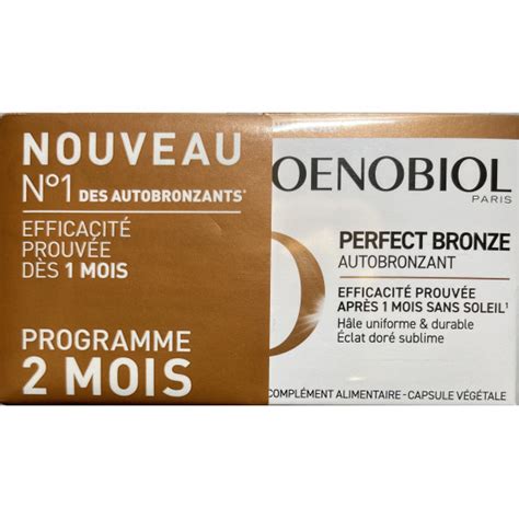 Oenobiol Perfect Bronze Autobronzant 2x30 Capsules Pharmacie De Leurope