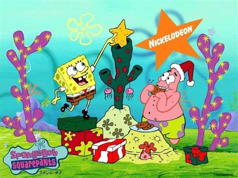 Spongebob Squarepants Christmas Wallpaper Download Hd Cartoons
