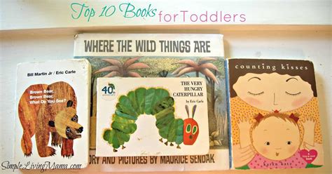 Top 10 Books For Toddlers Ages 2 3 Simple Living Mama