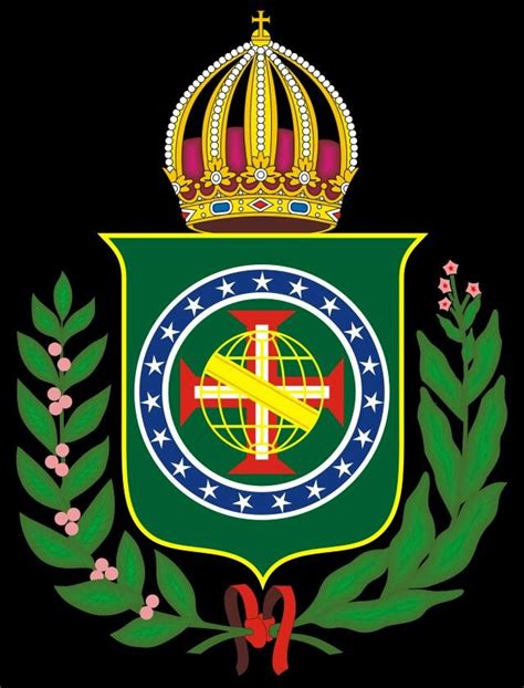 Coat Of Arms Of First Empire Of Brazil Jean Baptiste Debret Medieval