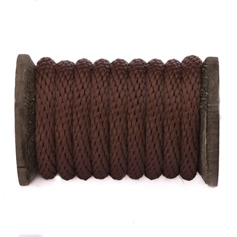 Ravenox Brown Braided Utility Rope Affordable American Made Mfp Rope