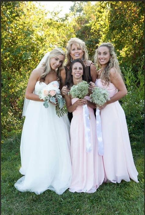 Blush Bridesmaids Mother And Daughters Bridesmaid Wedding Dresses Blush Bridesmaids