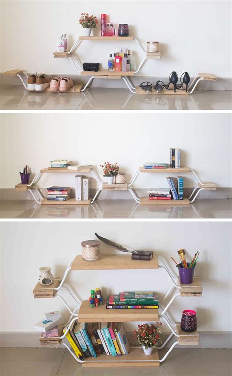 This modular furniture design is made of modular bent laminated wood to furnish an interior space. This Student Designed Modular Furniture That Can Be Used ...