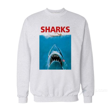 Get It Now Sharks Jaws Sweatshirt