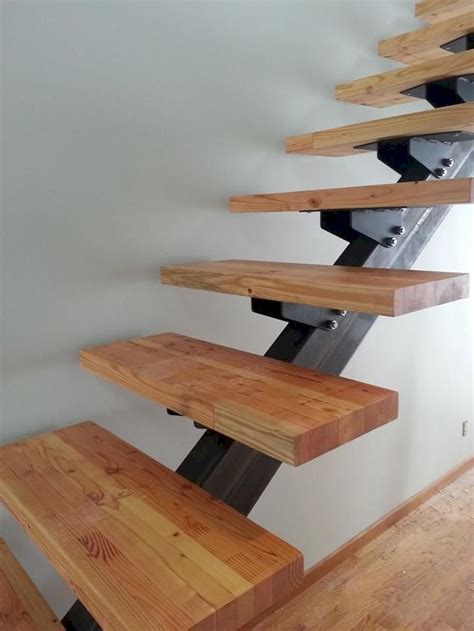 17 Gorgeous Stairs Ideas From Steel Escada De Madeira