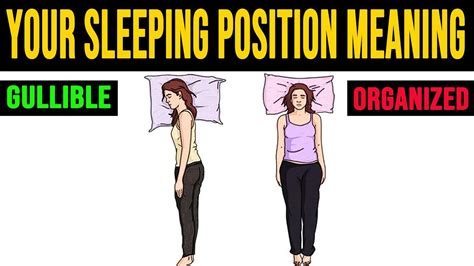 Your Sleep Position And What It Means About You Youtube
