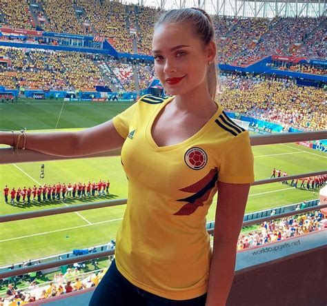 Gentlewoman Sport Hot And Most Beautiful Female Fans On Stadium Fifa
